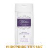 Close-up of the Curlfection One Step Cream Cleanser with "Subscribe to Save" below in gold text, against a white background.